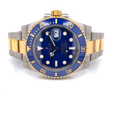 rolex smurf gold